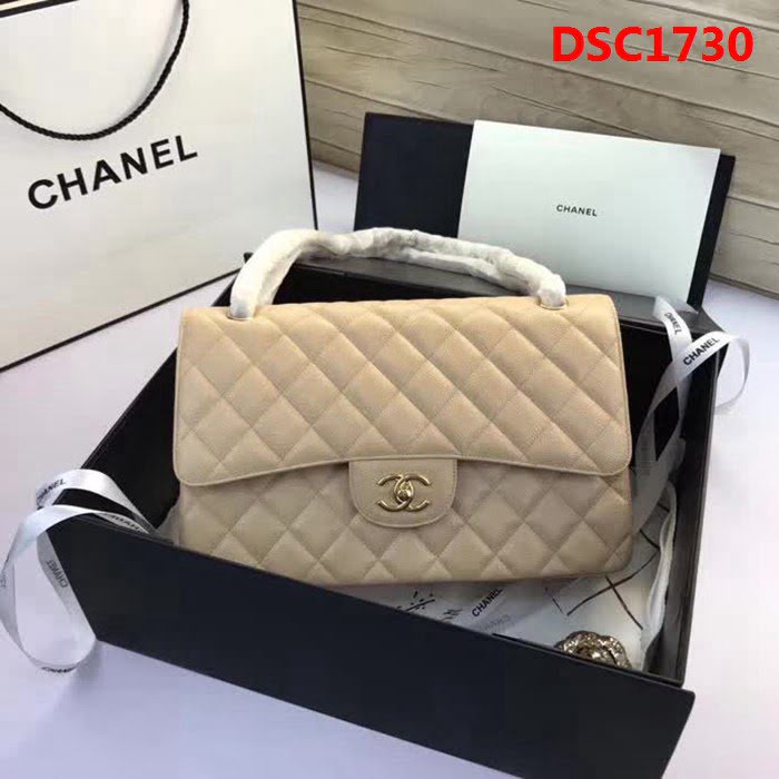 香奈兒CHANEL 升級版A1113全新經典小羊皮金銀鏈條單肩斜挎包 DSC1730