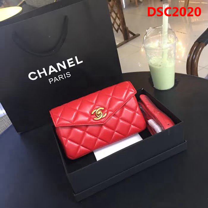 香奈兒CHANEL 99009 99008 2018秋冬新款迷你腰包 DSC2020