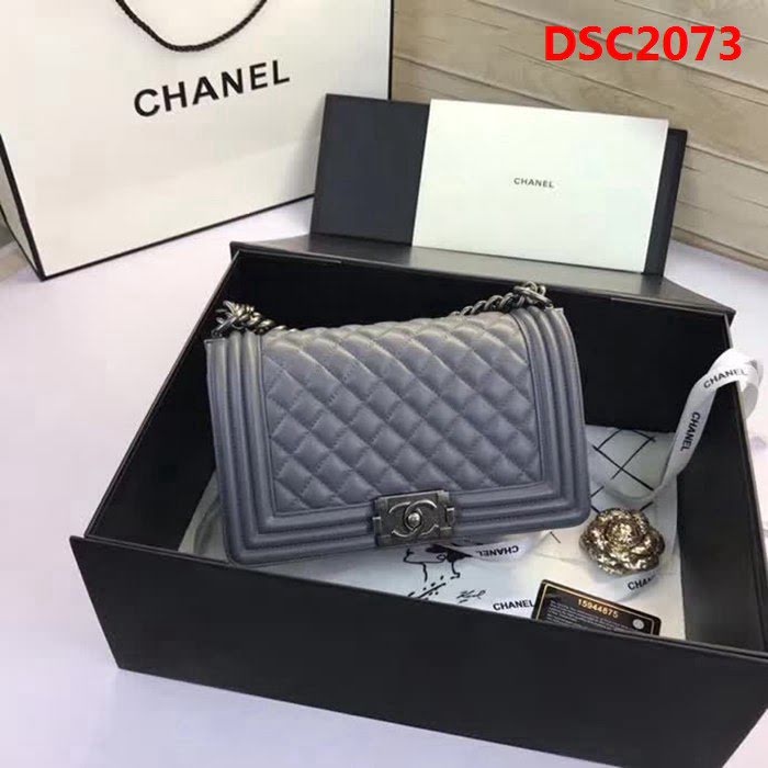 香奈兒CHANEL A67086菱格原版羊皮單肩斜挎鏈條包 DSC2073