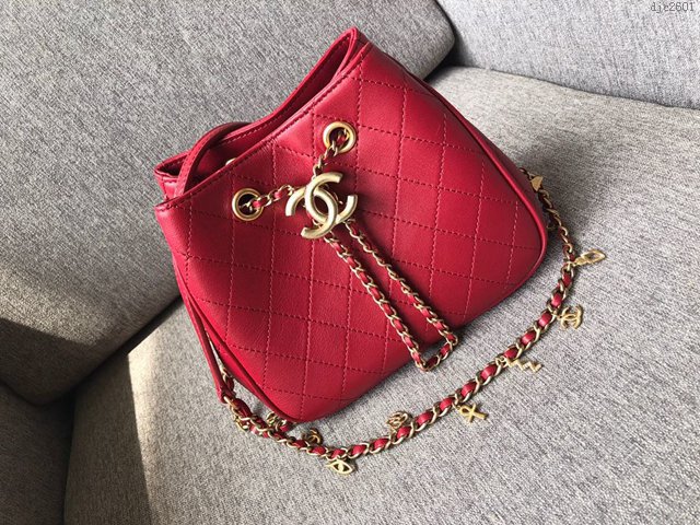 Chanel女包 紐約埃及二風系列 香奈兒Hobo小水桶包 香奈爾鏈條單肩女包  djc2601