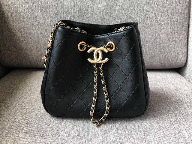 Chanel女包 紐約埃及二風系列 香奈兒Hobo小水桶包 香奈爾鏈條單肩女包  djc2602