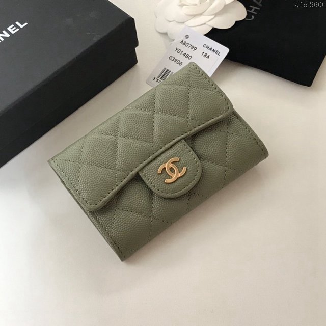 Chanel女包 80799 經典cf小卡包 香奈兒小錢包 Chanel翻蓋短錢包  djc2990