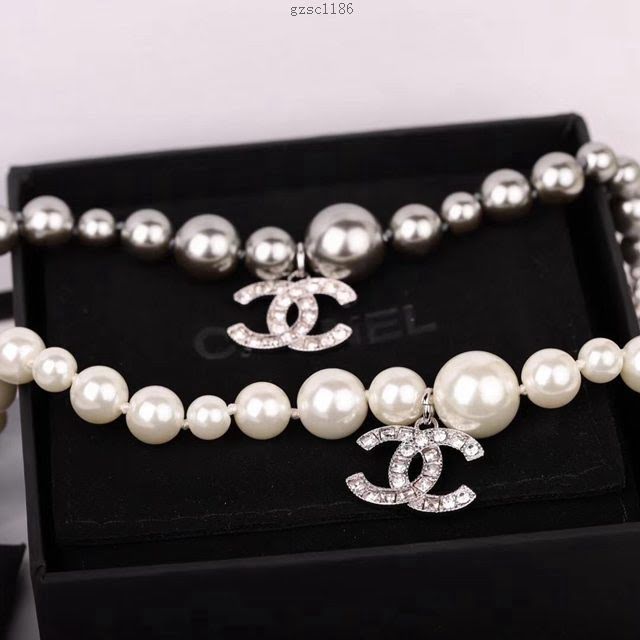 chanel手鏈 經典款小香 火爆新款 珍珠手鏈   gzsc1186