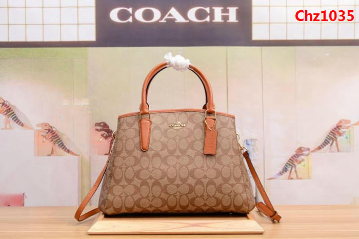 COACH蔻馳 最新款 C家戴妃拼色 單肩斜挎女包 F57492 今年的流行系列  Chz1035