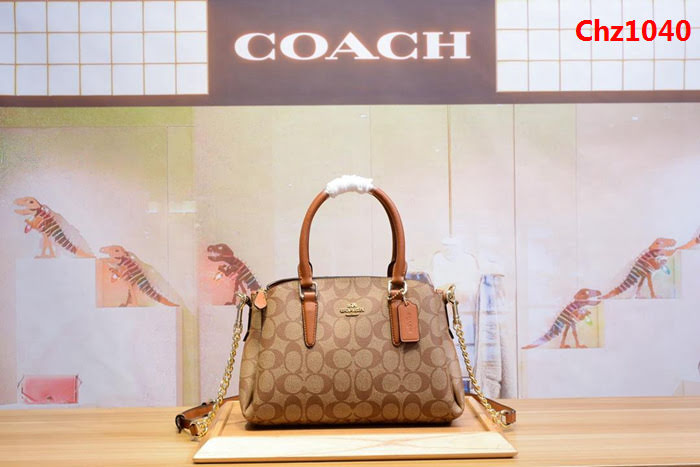 COACH蔻馳 F29434 新款PVC 小號戴妃包 手提單肩斜挎包  Chz1040