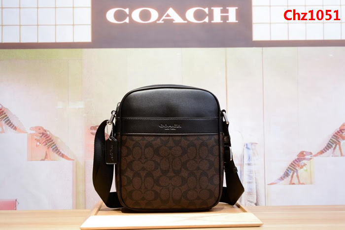 COACH蔻馳 迷彩原單 F54782 專櫃最新款 男士經典單肩斜挎包 男士們必備款  Chz1051