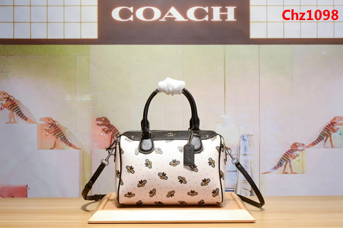 COACH蔻馳 新款37708 最受歡迎的包型 小蜜蜂印花圖案 百搭款  Chz1098