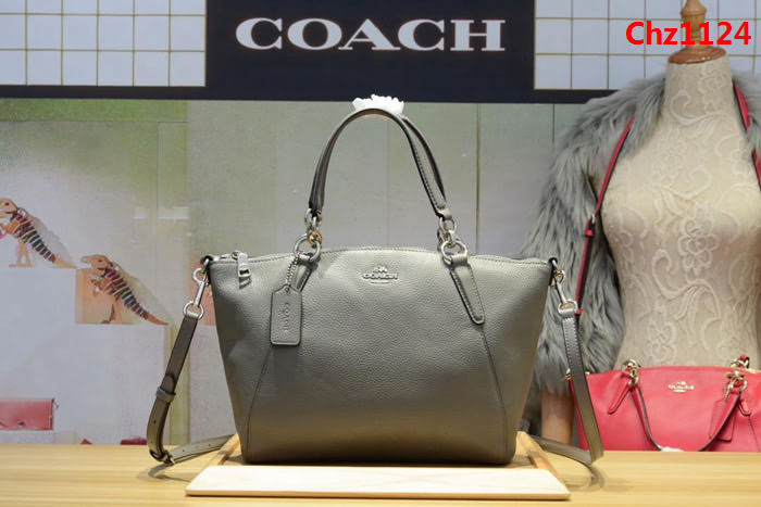 COACH蔻馳 海外代購 頭層牛皮 Coach餃子包36675 經典火爆包包 手提斜挎包  Chz1124