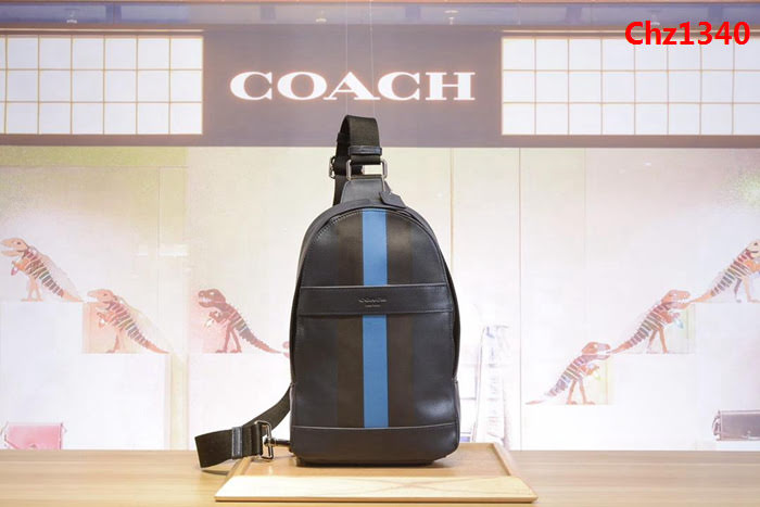 COACH蔻馳 72226 全皮胸包 時尚經典 單肩包 男女同款  Chz1340