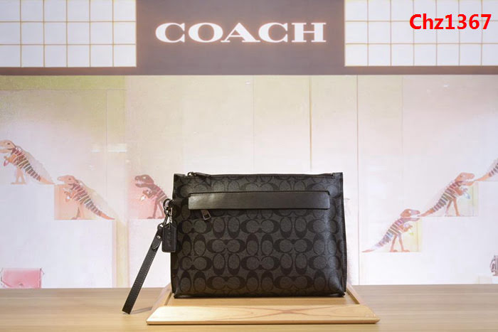 COACH蔻馳 29508新款 男士大手拿包 手腕包  Chz1367