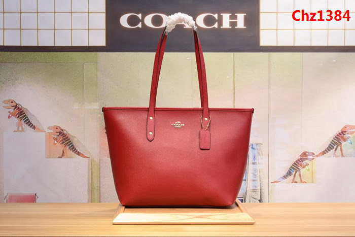 COACH蔻馳 全皮包 原單級別 頭層牛皮 Coach全皮購物袋 37266  Chz1384