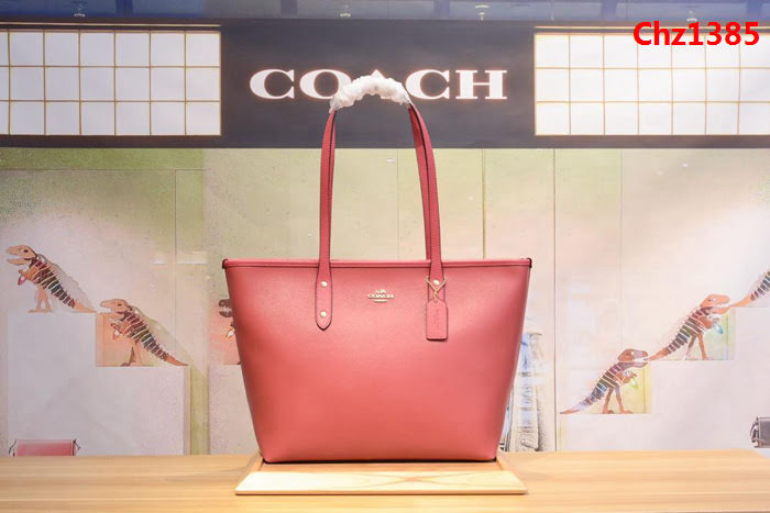 COACH蔻馳 全皮包 原單級別 頭層牛皮 Coach全皮購物袋 37266  Chz1385