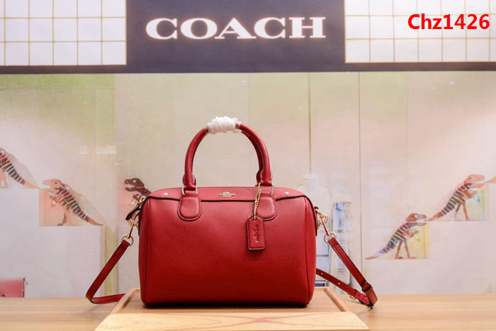 COACH蔻馳 專櫃品質 新款 波士頓拼色枕頭包 36624 手提斜挎包  Chz1426