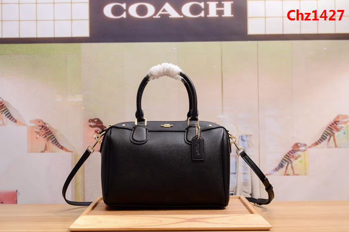 COACH蔻馳 專櫃品質 新款 波士頓拼色枕頭包 36624 手提斜挎包  Chz1427