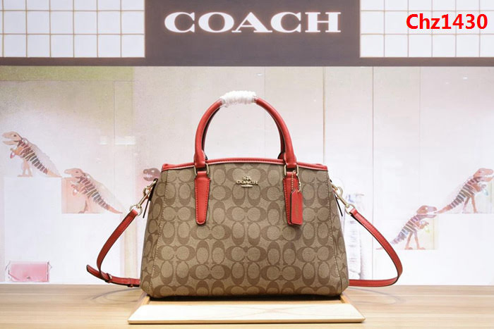 COACH蔻馳 最新款 C家戴妃拼色單肩斜挎女包 F57492 今年流行系列 手提斜挎包  Chz1430