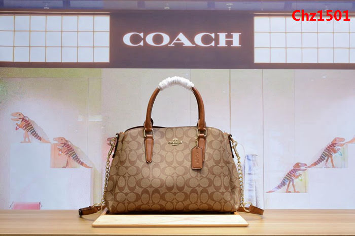 COACH蔻馳 C家新款 專櫃品質 大號戴妃單肩斜挎女包 57497  Chz1501