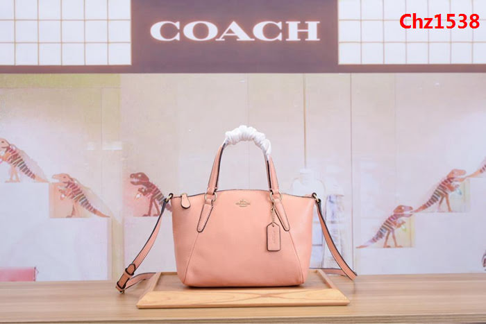 COACH蔻馳 mini款 59853 全頭層牛皮 餃子包 手提斜挎包  Chz1538