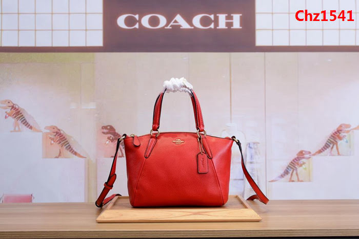 COACH蔻馳 mini款 59853 全頭層牛皮 餃子包 手提斜挎包  Chz1541