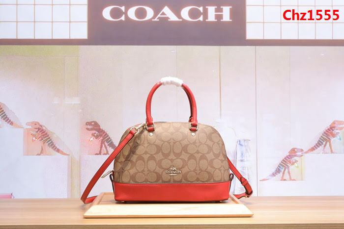 COACH蔻馳 原單級別 配頭層牛皮 coach蔻馳貝殼包 37249 手提斜挎包  Chz1555