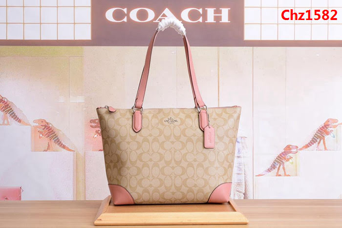 COACH蔻馳 2018新款 女士托特包 29208 容量大 經典百搭款 手提肩背包  Chz1582