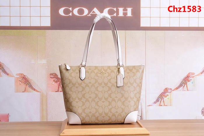COACH蔻馳 2018新款 女士托特包 29208 容量大 經典百搭款 手提肩背包  Chz1583