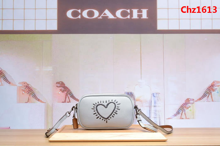 COACH蔻馳 新款 28648 keith haring塗鴉相機包 可單肩斜跨  Chz1613