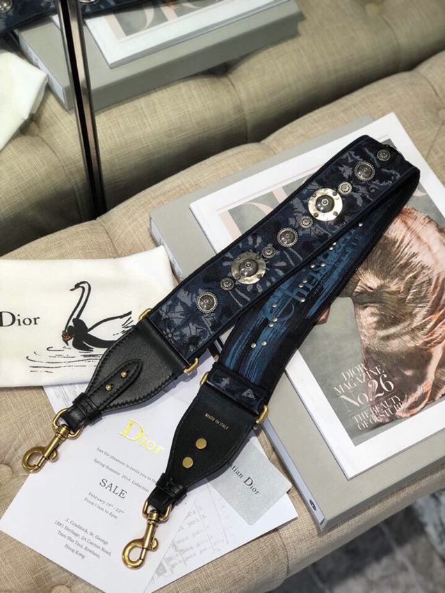 Dior肩帶 迪奧百搭款肩帶 19SS萬花筒復古肩帶  Dyd1058