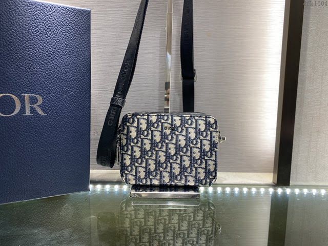 Dior男女同款包 迪奧ESSENTIALS立體刺繡相機包 Dior肩背斜挎包  dfk1504