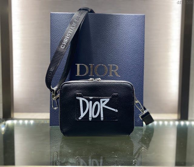 Dior男女同款包 迪奧拉鏈款相機包 Dior肩背斜挎包  dfk1506