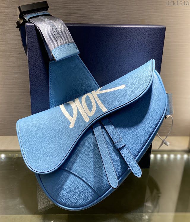Dior男女同款包 迪奧Saddle Bag馬鞍包 Dior手提肩背包  dfk1543