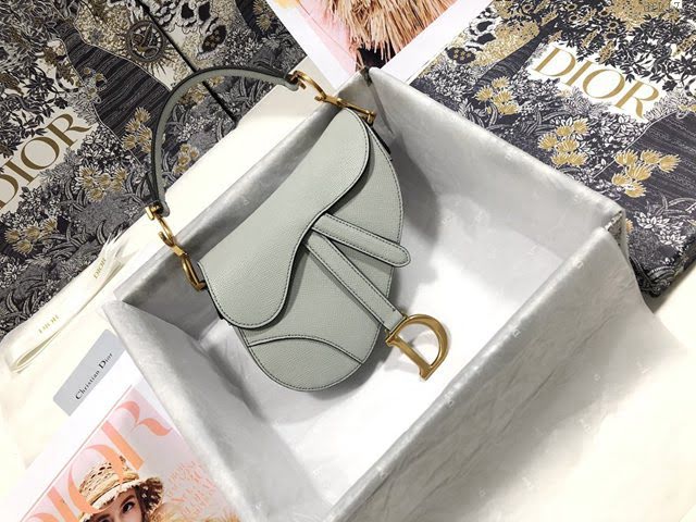 Dior女包 迪奧小號掌紋馬鞍包 Dior手提肩背包  dfk1797