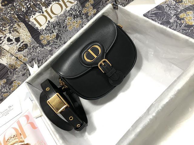 Dior女包 迪奧Bobby小號平紋牛皮手袋 Dior肩背斜挎包  dfk1826