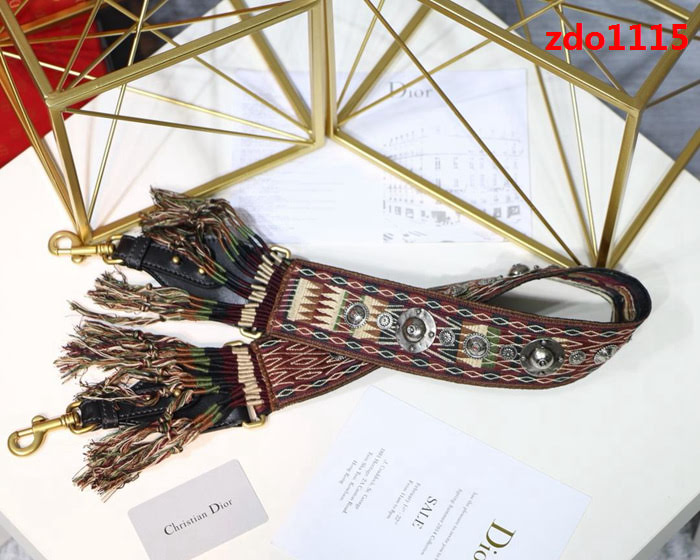 DIOR迪奧 復古流蘇肩帶 流蘇肩帶 復古銀色飾章  zdo1115