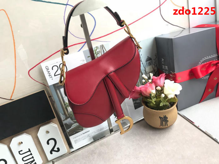 DIOR迪奧 小號馬鞍包 可手提肩背  zdo1225