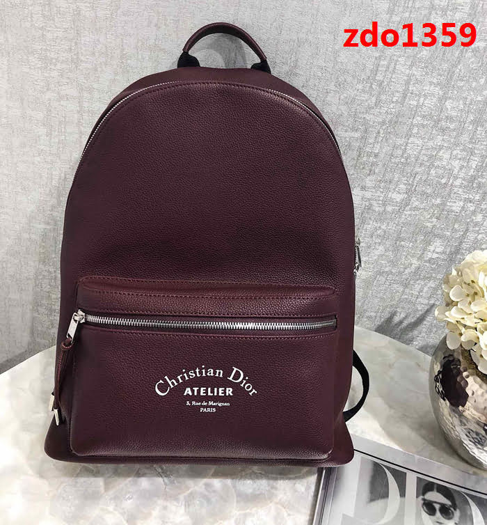 DIOR迪奧 homme 男款雙肩包 簡單休閒背包  zdo1359