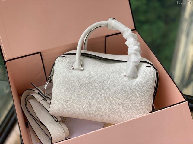 DELVAUX女包 2019春夏款 全新Cool Box優質牛皮 德爾沃女手提包 Cl0028 小方包白 Delvaux單肩包  fcs1272