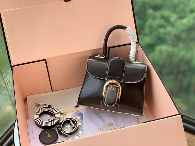 DELVAUX女包 Brillant手袋 德爾沃女手提包 女手拎包 Dv0020原版橡木灰 Delvaux女單肩包  fcs1315