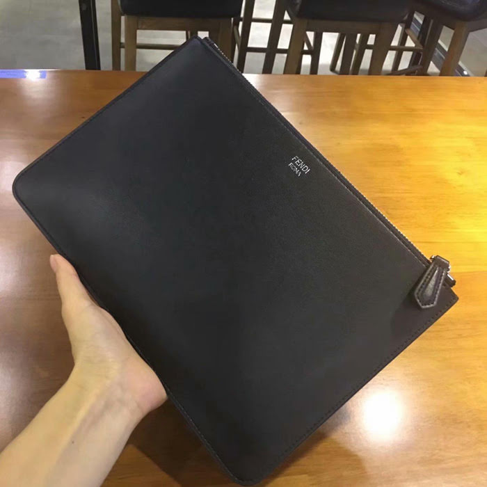 FENDI芬迪 原版牛皮 小怪獸手包 上手潮爆  fd1062