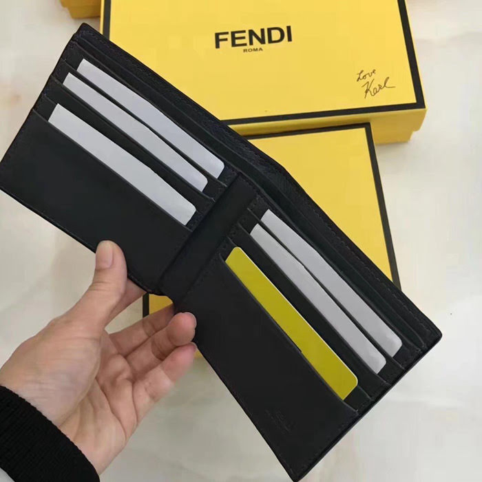 FENDI芬迪 小怪獸 雙折男款錢包  fd1091