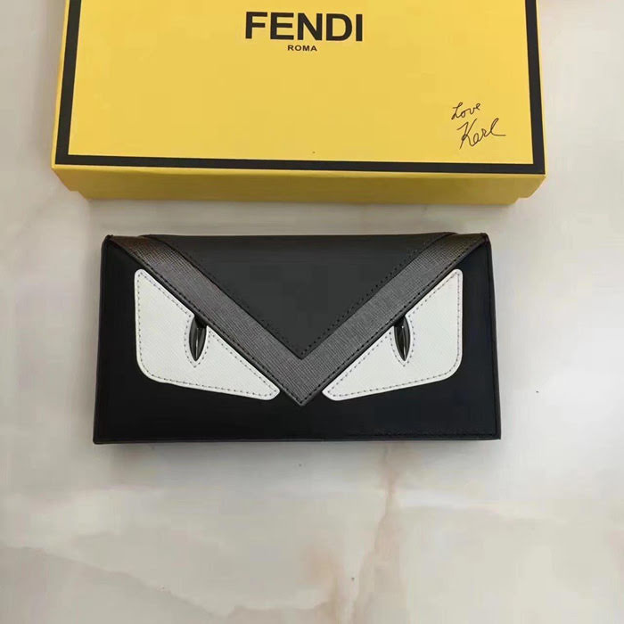 FENDI芬迪 小怪獸 長錢包 男女同款  fd1092