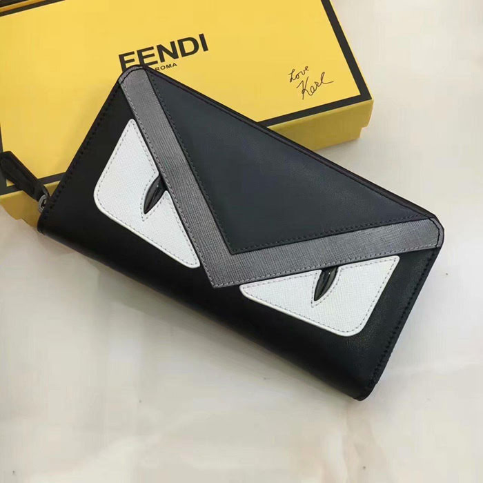 FENDI芬迪 小怪獸 長錢包 男女同款  fd1093