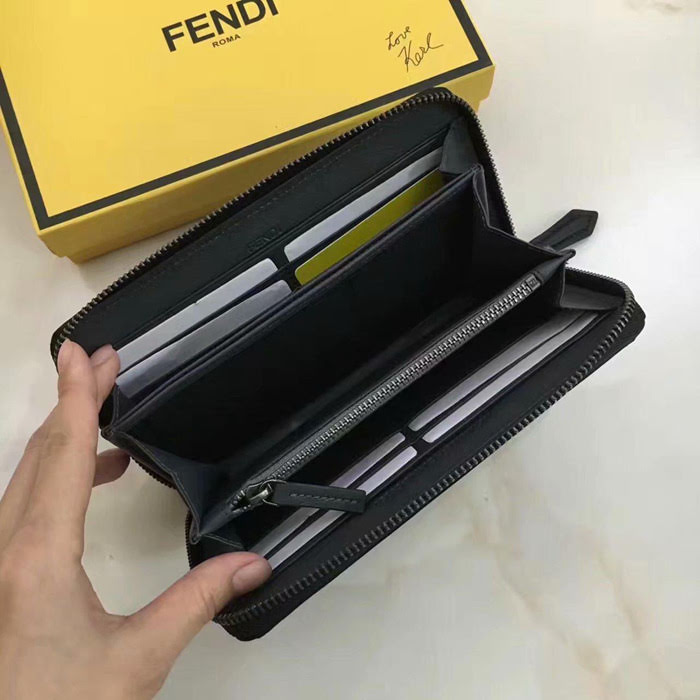 FENDI芬迪 小怪獸 長錢包 男女同款  fd1093