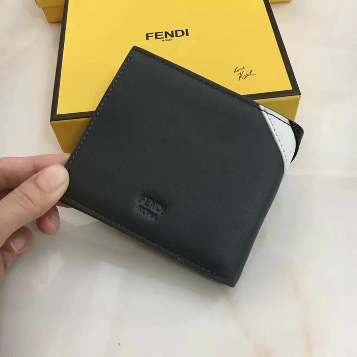 FENDI芬迪 小怪獸 雙折男款錢包  fd1094