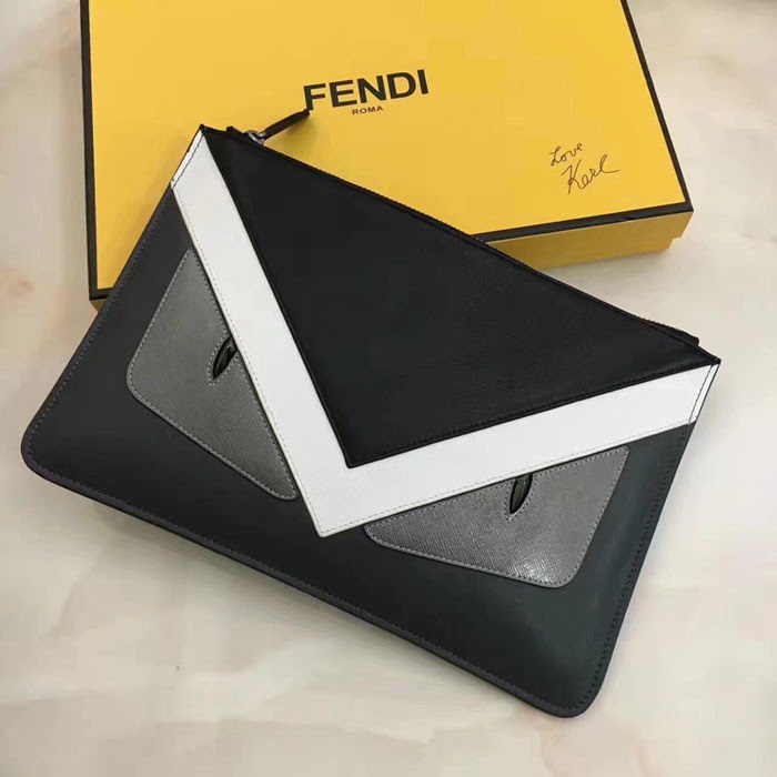 FENDI芬迪 小怪獸 時尚手拿包  fd1097