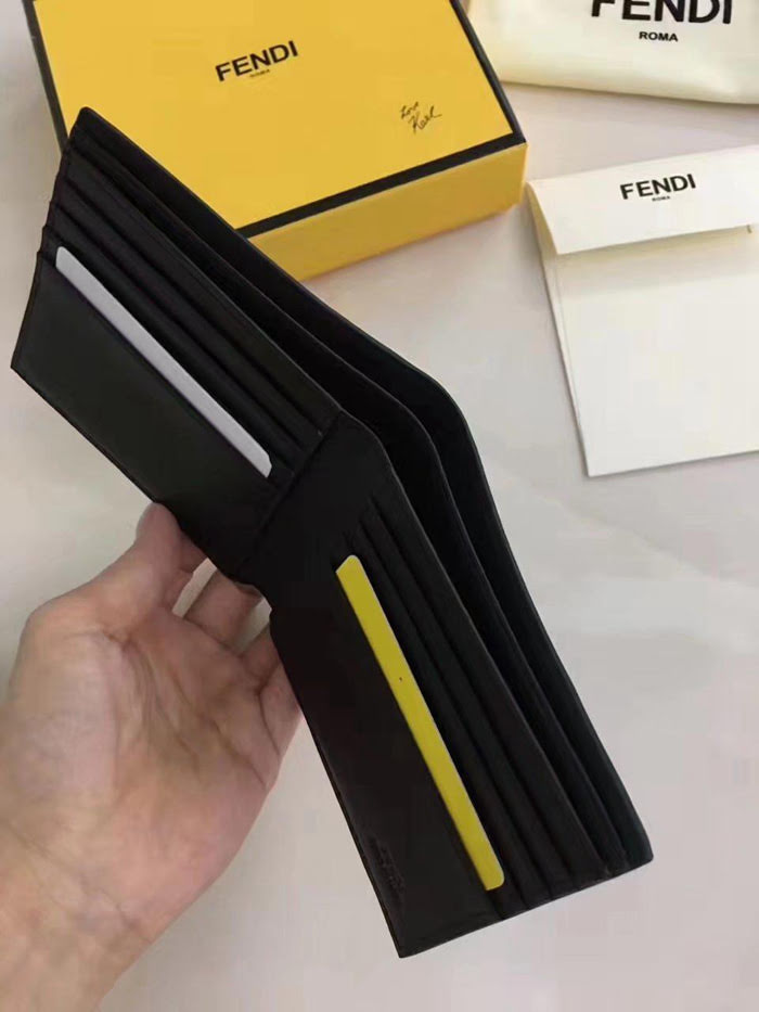 FENDI芬迪 小怪獸 雙折男款錢包  fd1100