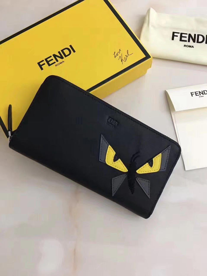 FENDI芬迪 小怪獸 長錢包 男女同款  fd1101