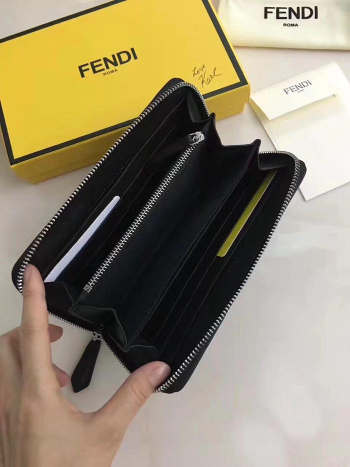 FENDI芬迪 小怪獸 長錢包 男女同款  fd1101