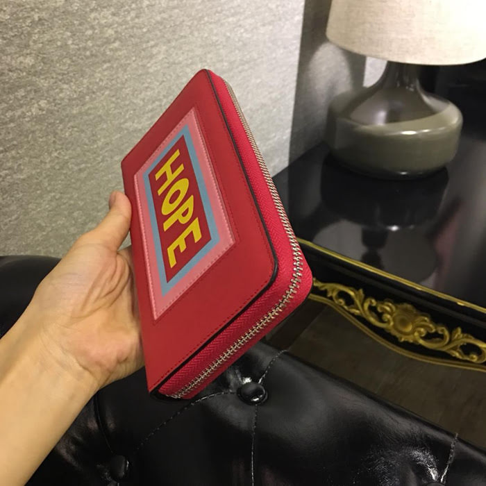 FENDI芬迪 小牛皮 手工縫製 多卡位 小怪獸潮人錢包  fd1154
