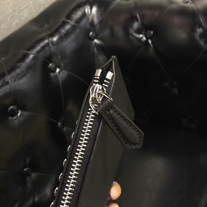 FENDI芬迪 小怪獸 經典款 原版牛皮 時尚手包 男女同款  fd1184