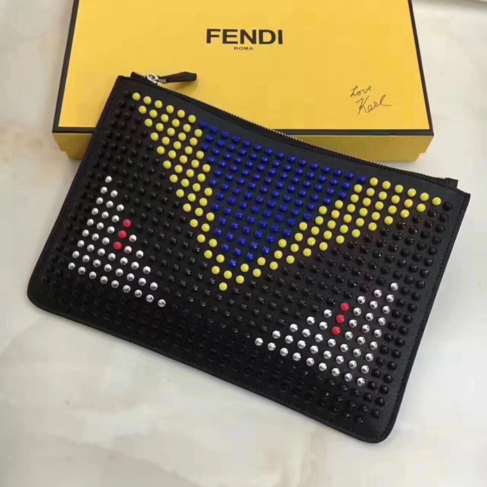 FENDI芬迪 潮爆款 小怪獸 女款手包  fd1215
